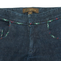 Louis Vuitton Jeans mit Muster