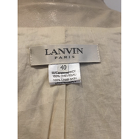 Lanvin trench coat en cuir
