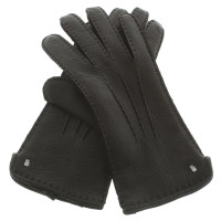 Roeckl Gants en cuir noir