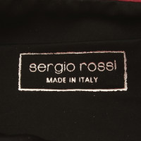 Sergio Rossi Leder-Handtasche in Rosa