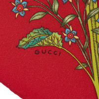 Gucci Seidentuch mit Blumenmuster