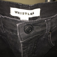 Whistles High rise jeans (black)