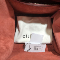 Céline Phantom Luggage in Pelle in Rosso