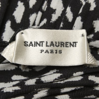 Saint Laurent Schal mit Leopardenmuster