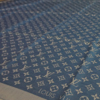 Louis Vuitton Monogram Denim panno in blu