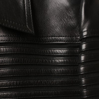 Jitrois Art leather jacket in black