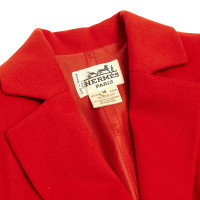 Hermès Coat in red-orange