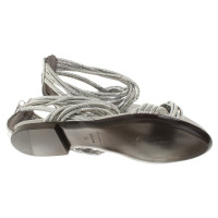 Burberry Silver colored sandals