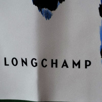 Longchamp motifs écharpe de soie