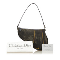 Christian Dior Saddle Bag aus Jeansstoff in Blau