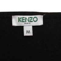 Kenzo Enveloppez jupe avec motif d'or