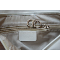 Christian Dior Gaucho Saddle Bag in Tela in Crema