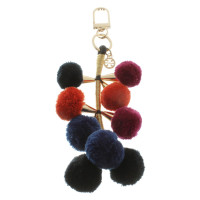 Tory Burch Keychains in colorful