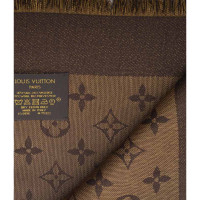 Louis Vuitton Monogram Shine cloth in brown / gold