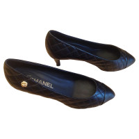 Chanel Pumps/Peeptoes Leather in Black