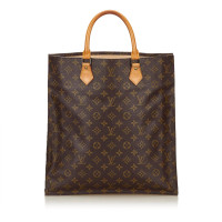 Louis Vuitton Sac Plat NM36 in Tela in Marrone