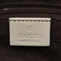 Gucci Sukey Bag aus Leder in Weiß