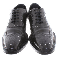Dolce & Gabbana Lace-up shoes Patent leather in Grey