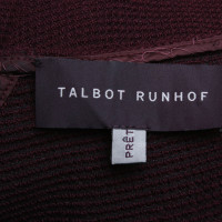 Talbot Runhof Kleed je aan in Bordeaux