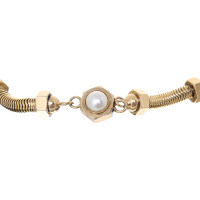 Moschino Kette mit Perlen und Sechseck-Details