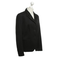 Jil Sander Wol Blazer in zwart