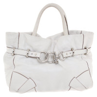 Sonia Rykiel Maniglia borsa in bianco crema