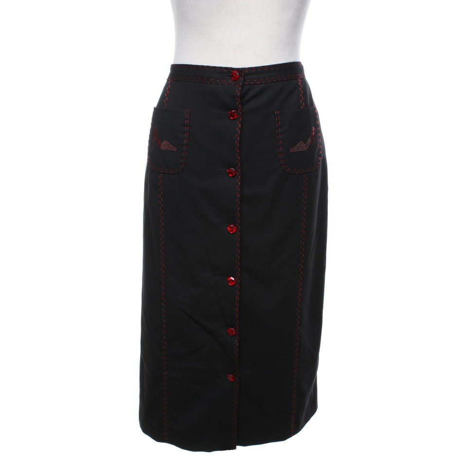 Moschino skirt with red details