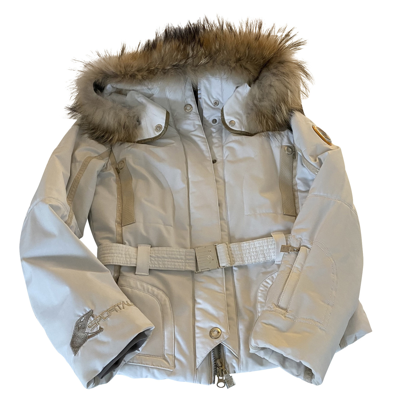 Sportalm Jacke/Mantel in Weiß - Second Hand Sportalm Jacke/Mantel in Weiß gebraucht  kaufen für 210€ (7144088)