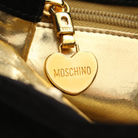 Moschino Fluweel tas met lus toepassing 
