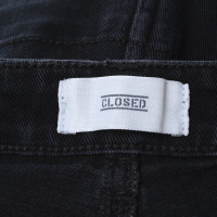 Closed High-Waist-Jeans in Blau