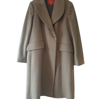 Vivienne Westwood Jacke/Mantel aus Wolle in Beige