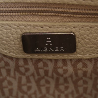 Aigner Lederhandtasche in Beige