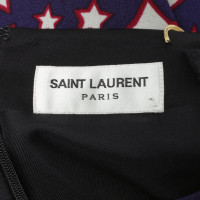 Saint Laurent Kleid mit Muster