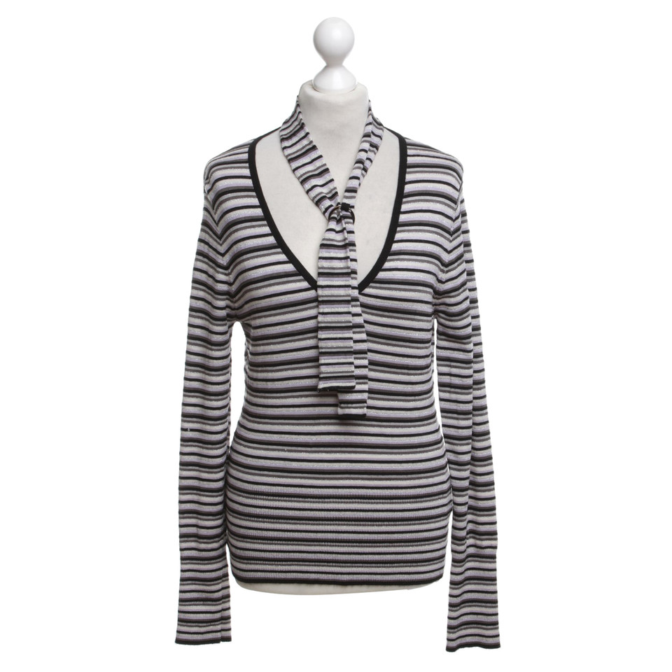 Karen Millen Pullover mit Streifen