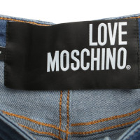 Moschino Love Weite Jeans in Blau