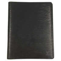 Louis Vuitton "Agenda de Bureau Epi leather" in black