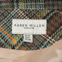 Karen Millen Jupe avec motif à carreaux
