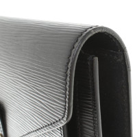 Louis Vuitton "Dragonne sellier clutch pelle EPI" in nero