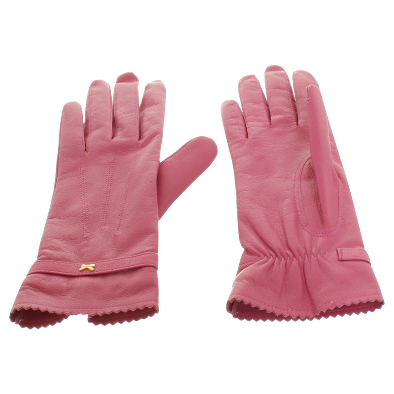 Rena Lange Gloves in pink 