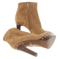 L'autre Chose Ankle boots Suede in Brown