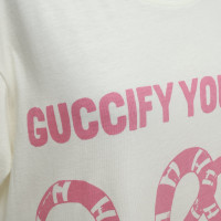 Gucci T-shirt à la crème