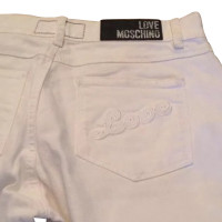 Moschino Love white jeans