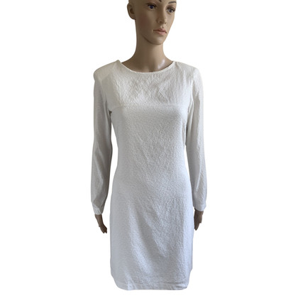 Mads Nørgaard Kleid aus Viskose in Weiß
