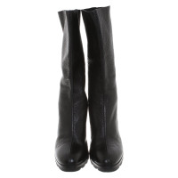 Walter Steiger Boots Leather in Black