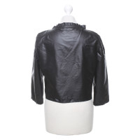 Marc Cain Lightweight short jacket in black