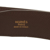 Hermès reversible belt in brown