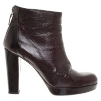 Strenesse Ankle boots Leather in Violet
