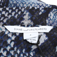 Diane Von Furstenberg Blouse met dierenprint