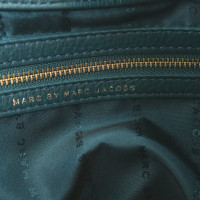 Marc Jacobs Handtasche aus Leder in Petrol