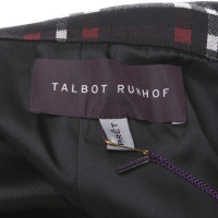 Talbot Runhof Rock met patroon